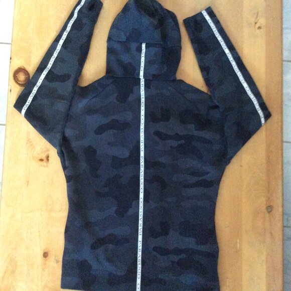 Parasuco Signature Full-Zip Hoodie — Camouflage, Reflective Stripe, Size L - Picture 2 of 6